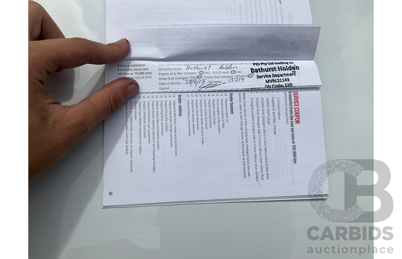 6/2014 Holden Trax LS TJ 4d Wagon Summit White 1.8L