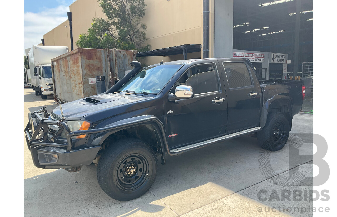 5/2010 Holden Colorado LT-R (4x4) RC MY10 Crew Cab P/Up Black Turbo Diesel 3.0L