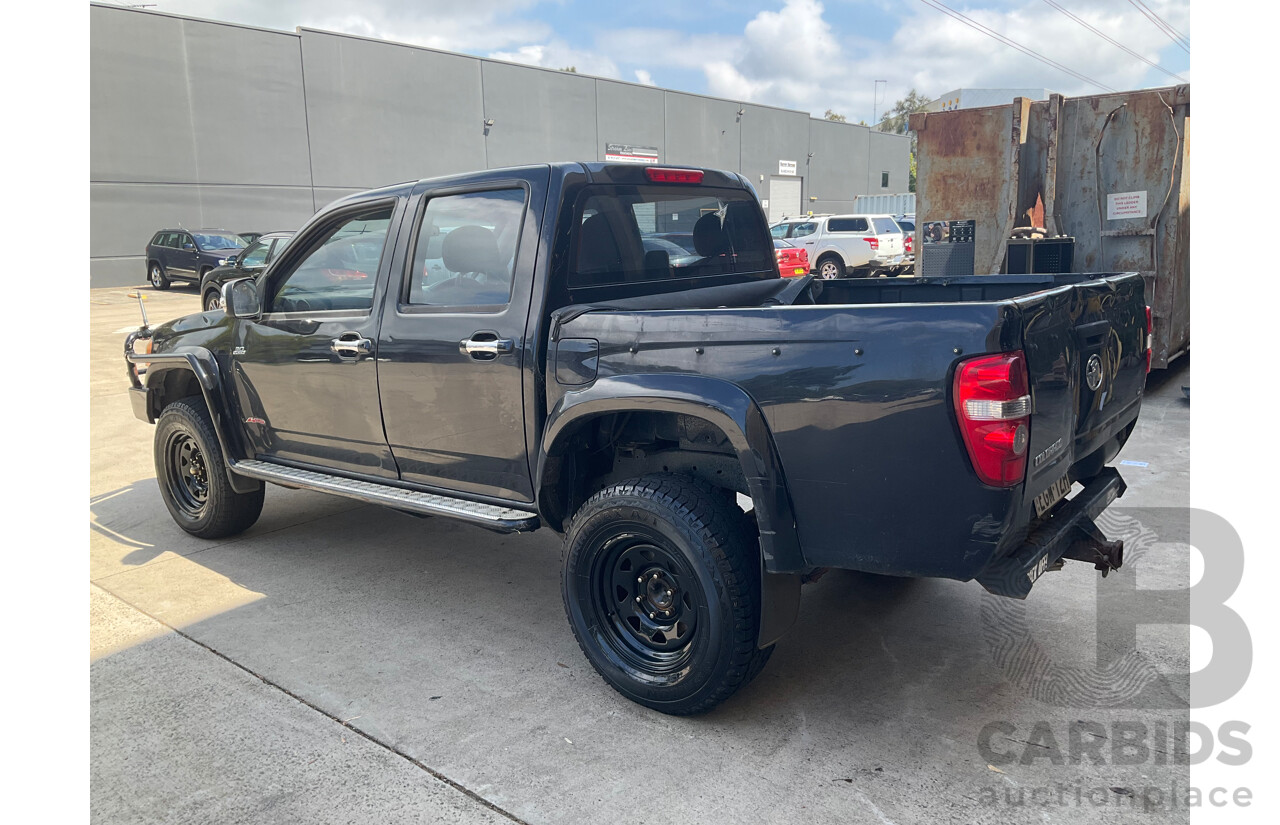 5/2010 Holden Colorado LT-R (4x4) RC MY10 Crew Cab P/Up Black Turbo Diesel 3.0L