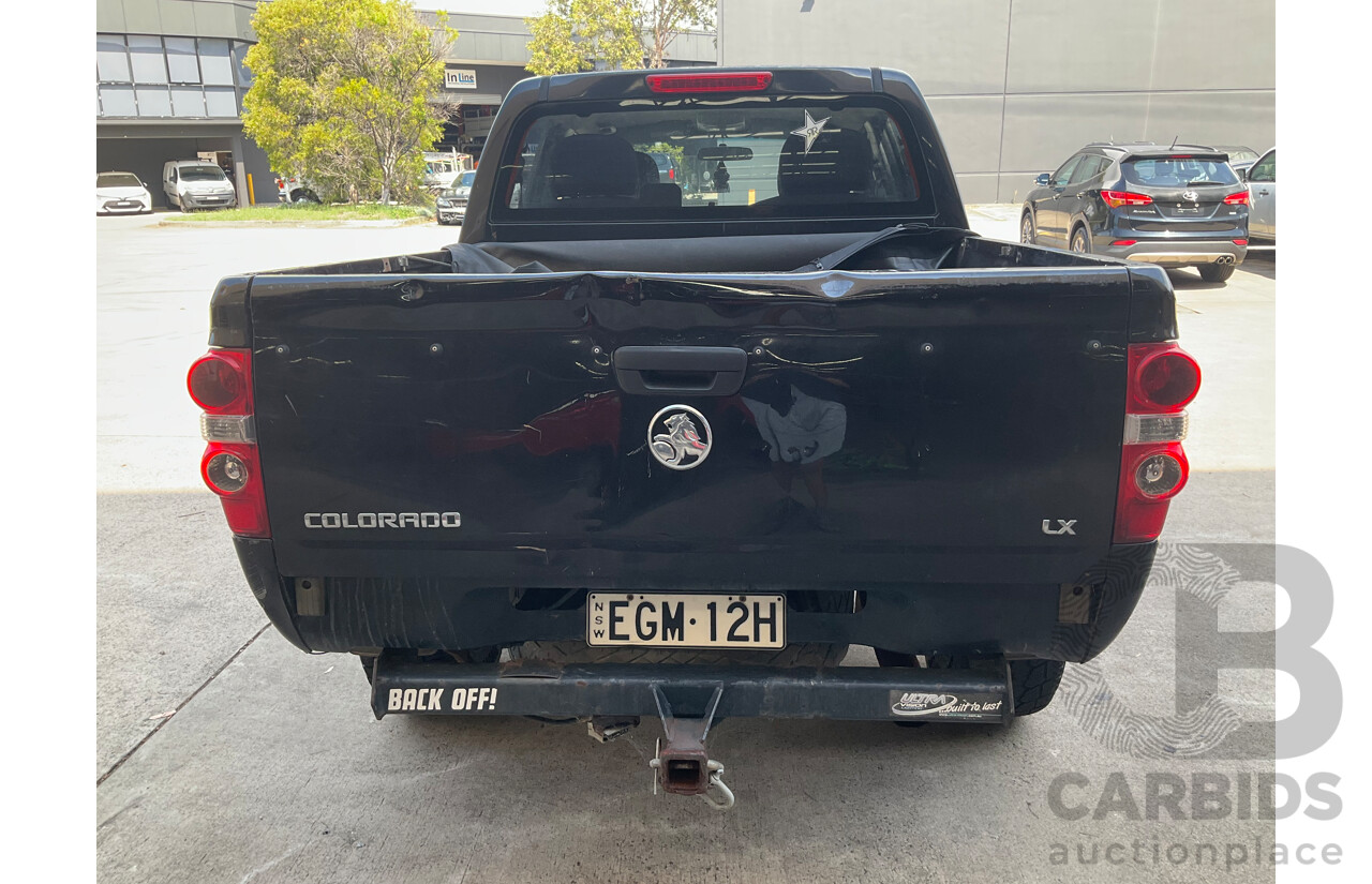 5/2010 Holden Colorado LT-R (4x4) RC MY10 Crew Cab P/Up Black Turbo Diesel 3.0L