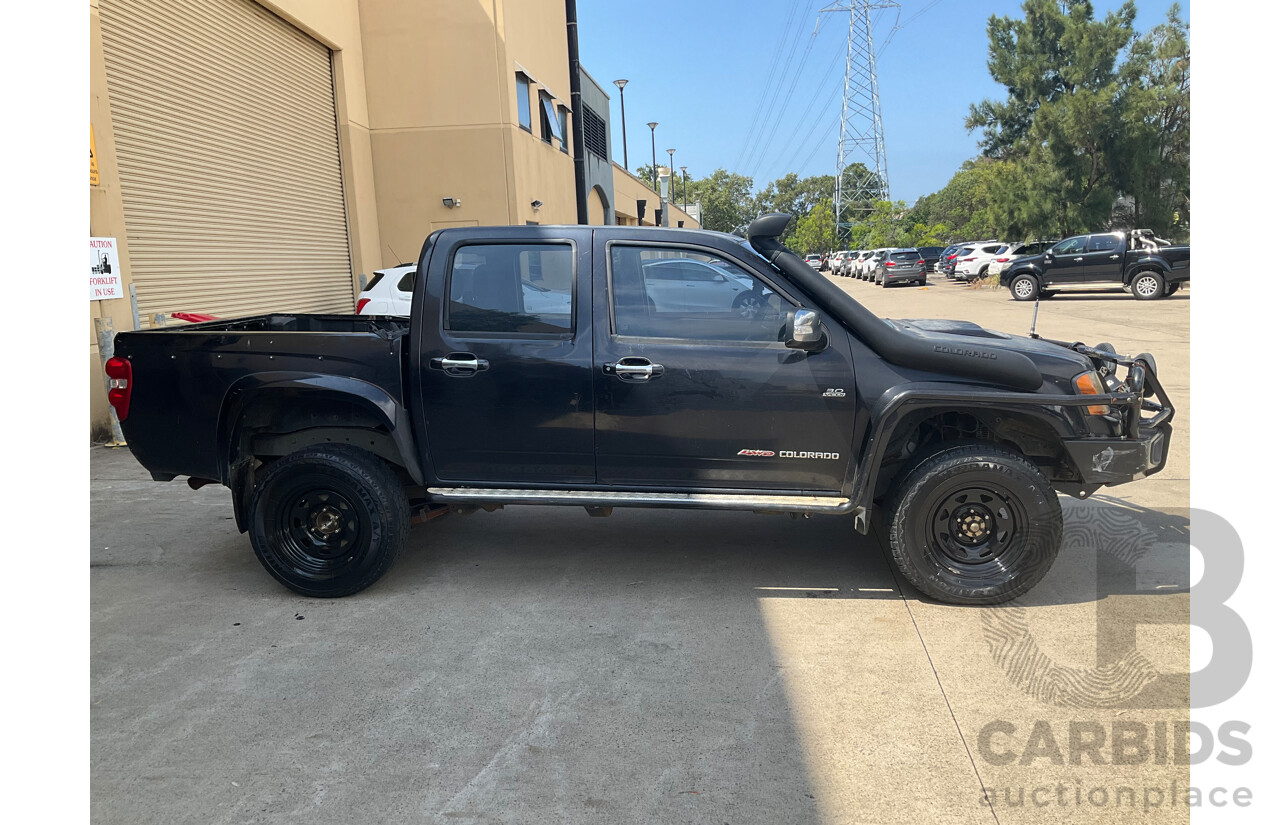 5/2010 Holden Colorado LT-R (4x4) RC MY10 Crew Cab P/Up Black Turbo Diesel 3.0L
