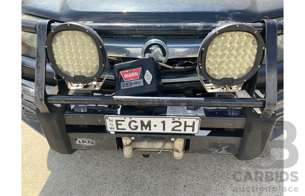 5/2010 Holden Colorado LT-R (4x4) RC MY10 Crew Cab P/Up Black Turbo Diesel 3.0L