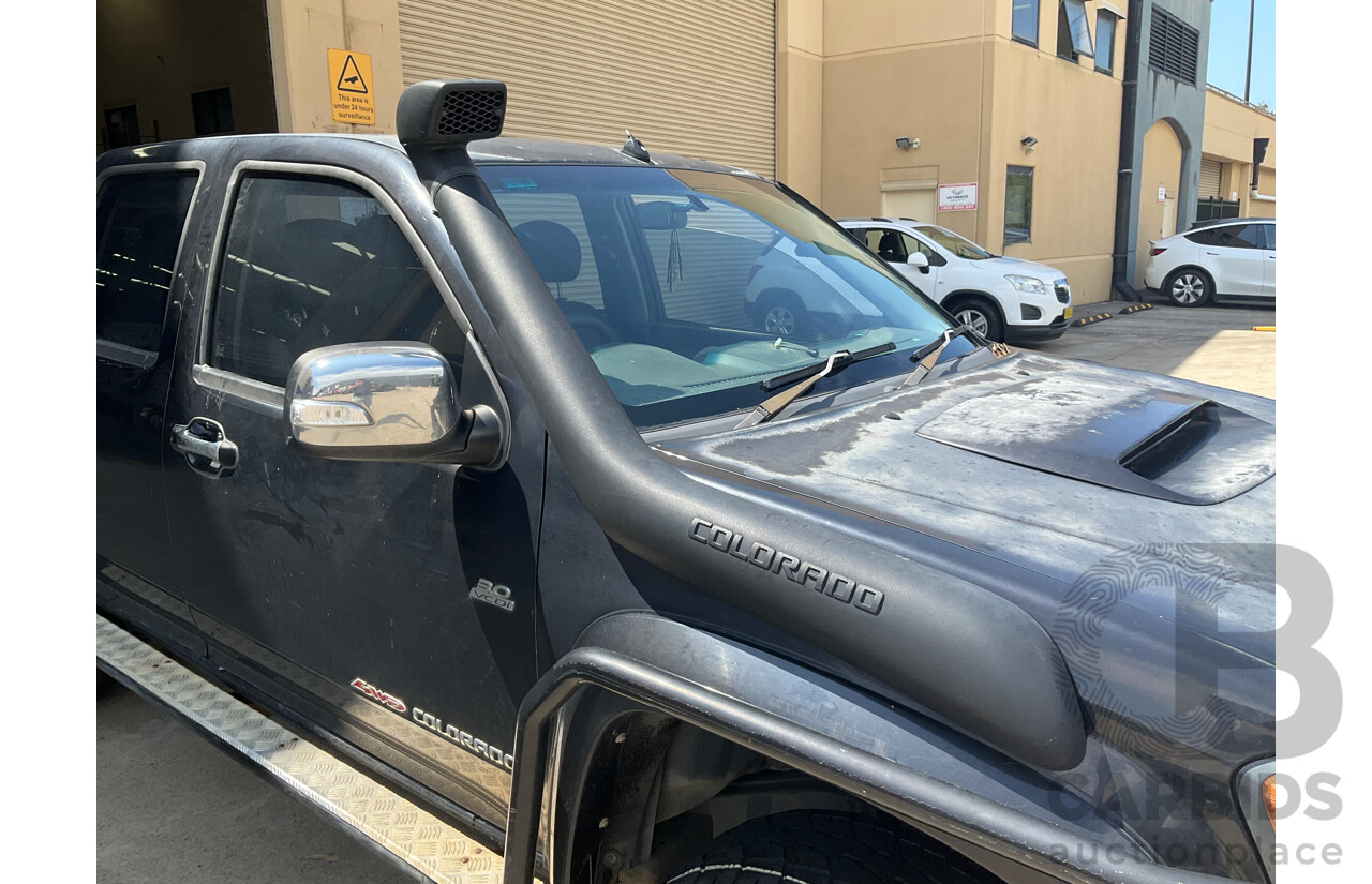 5/2010 Holden Colorado LT-R (4x4) RC MY10 Crew Cab P/Up Black Turbo Diesel 3.0L