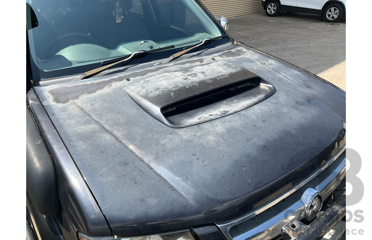 5/2010 Holden Colorado LT-R (4x4) RC MY10 Crew Cab P/Up Black Turbo Diesel 3.0L