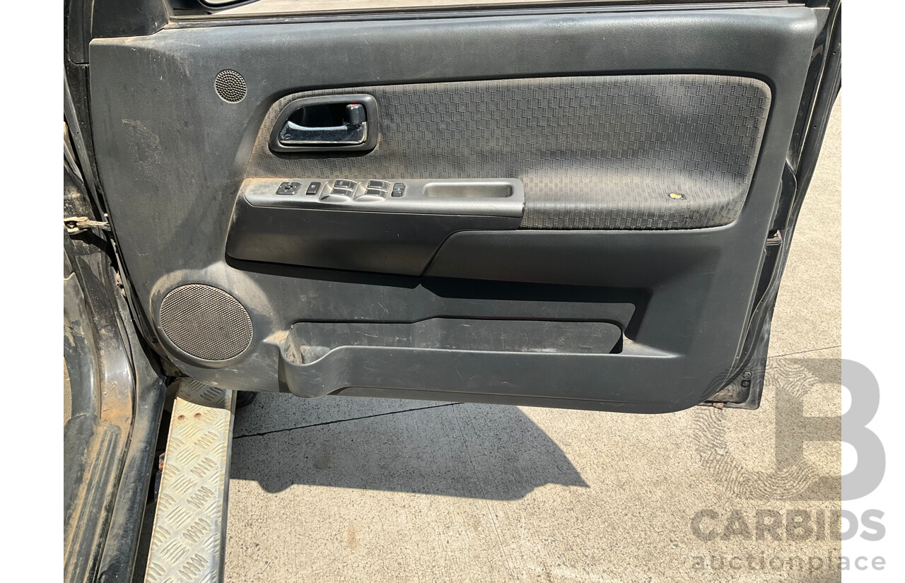 5/2010 Holden Colorado LT-R (4x4) RC MY10 Crew Cab P/Up Black Turbo Diesel 3.0L