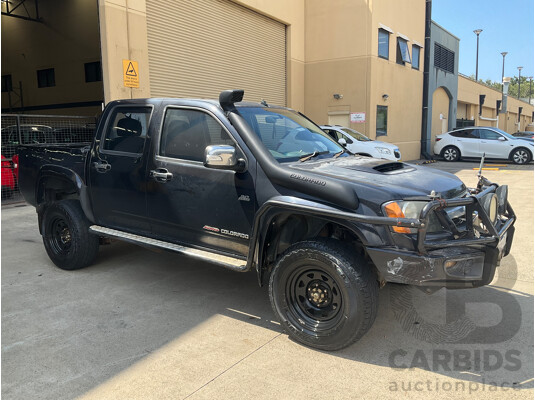 5/2010 Holden Colorado LT-R (4x4) RC MY10 Crew Cab P/Up Black Turbo Diesel 3.0L