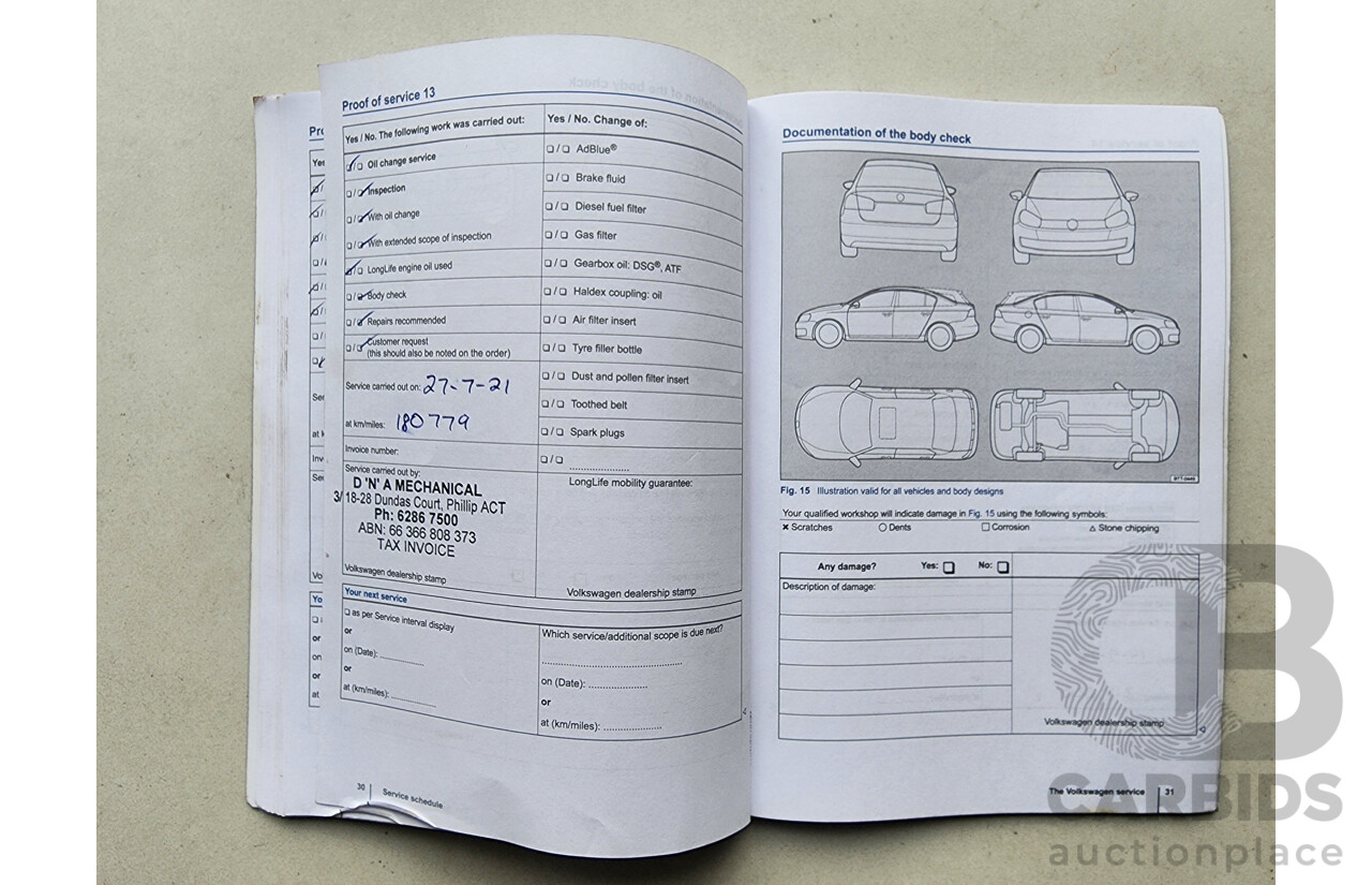 1/2014 Volkswagen Polo Trendline 6R MY14 5d Hatchback White 1.4L