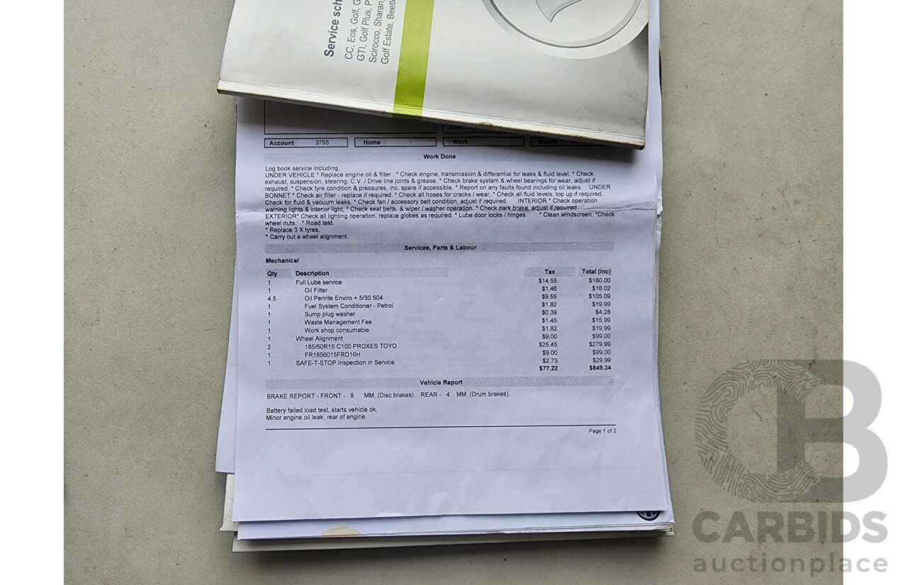 1/2014 Volkswagen Polo Trendline 6R MY14 5d Hatchback White 1.4L