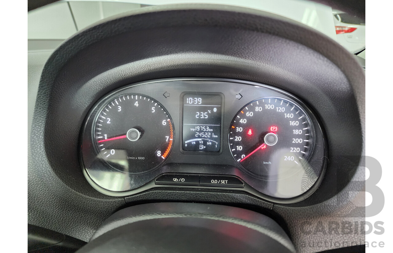 1/2014 Volkswagen Polo Trendline 6R MY14 5d Hatchback White 1.4L