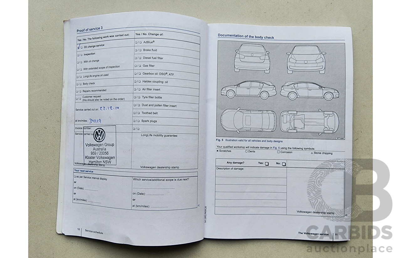 1/2014 Volkswagen Polo Trendline 6R MY14 5d Hatchback White 1.4L