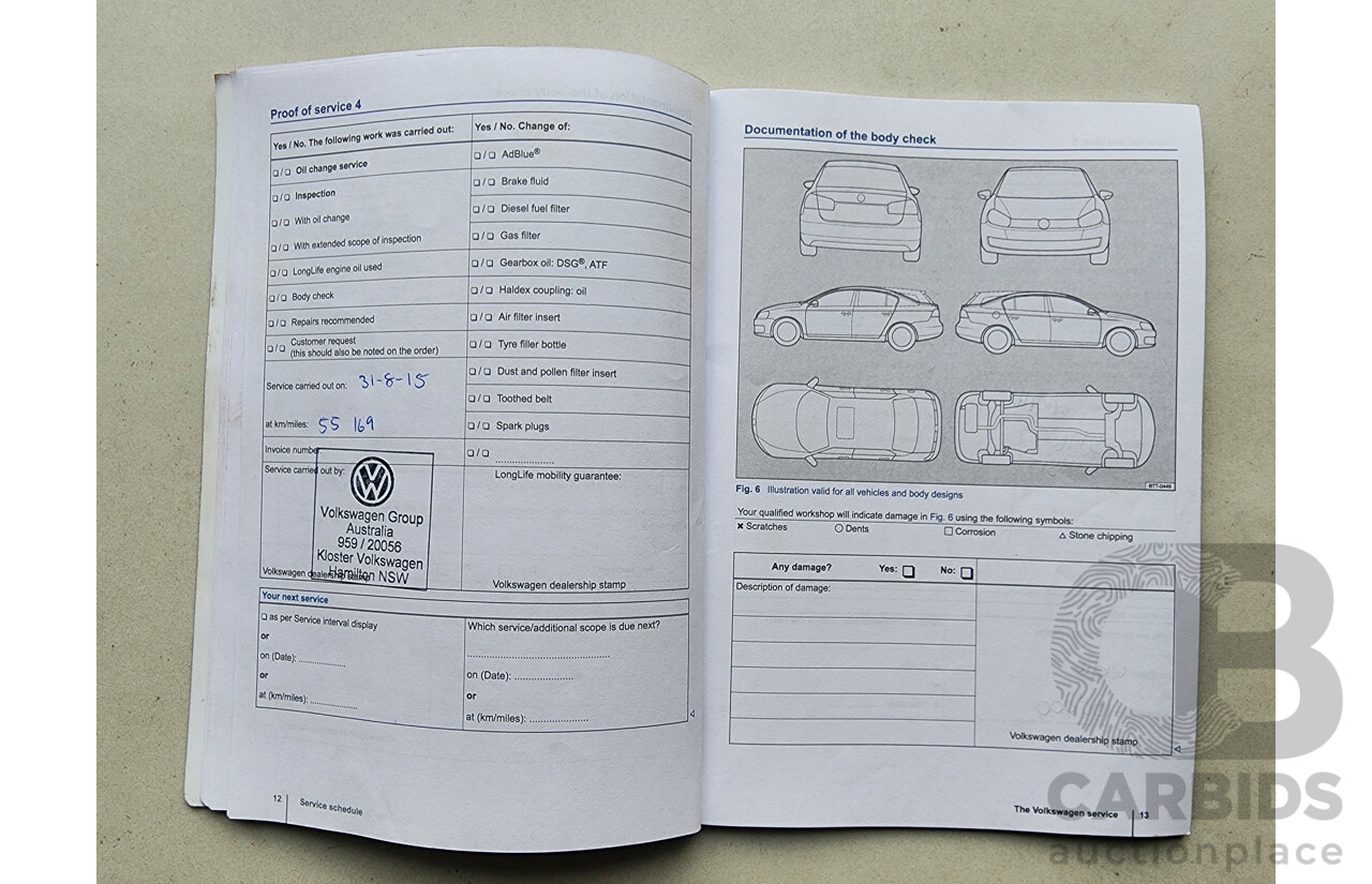 1/2014 Volkswagen Polo Trendline 6R MY14 5d Hatchback White 1.4L
