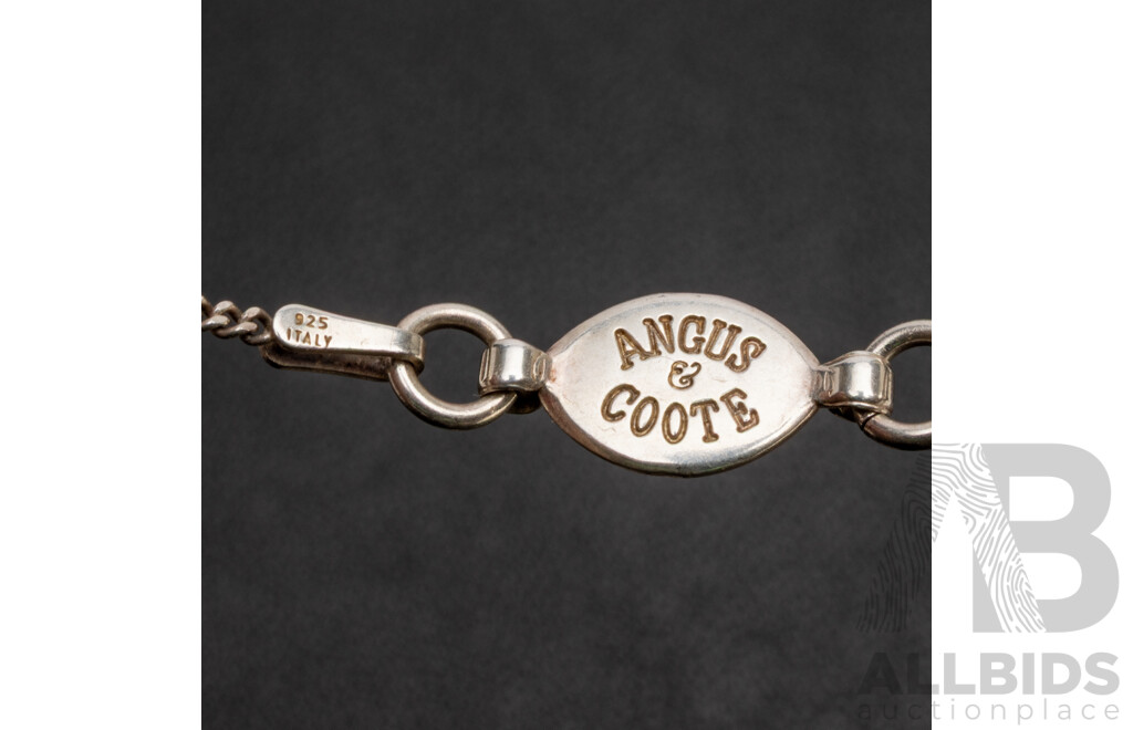 925 Sterling Silver Necklace and Pendant with Multi-Coloured Blue Topaz