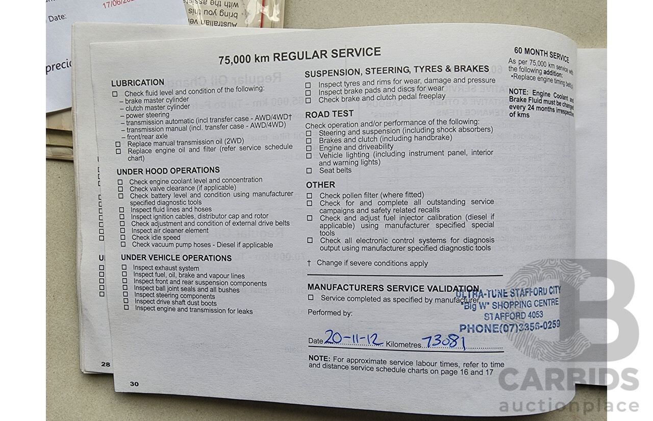 1/2007 Mitsubishi 380 ES DB SERIES II 4d Sedan White 3.8L