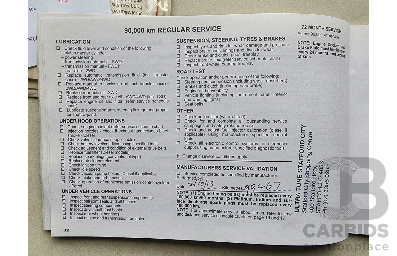 1/2007 Mitsubishi 380 ES DB SERIES II 4d Sedan White 3.8L