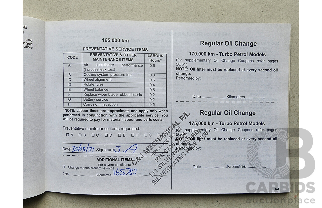 1/2007 Mitsubishi 380 ES DB SERIES II 4d Sedan White 3.8L