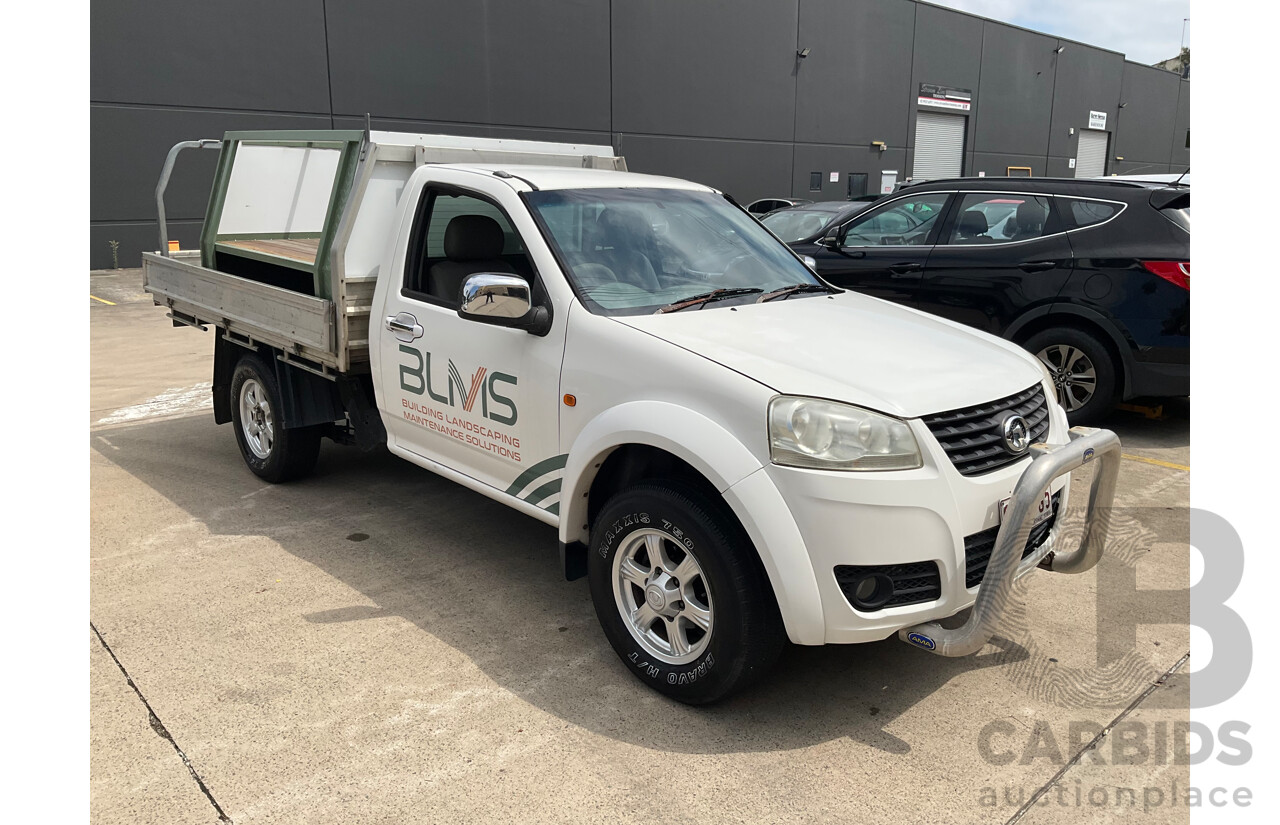 12/2011 Great Wall V240 (4x2) K2 C/Chas Solid White 2.4L