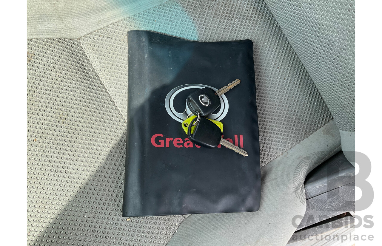 12/2011 Great Wall V240 (4x2) K2 C/Chas Solid White 2.4L