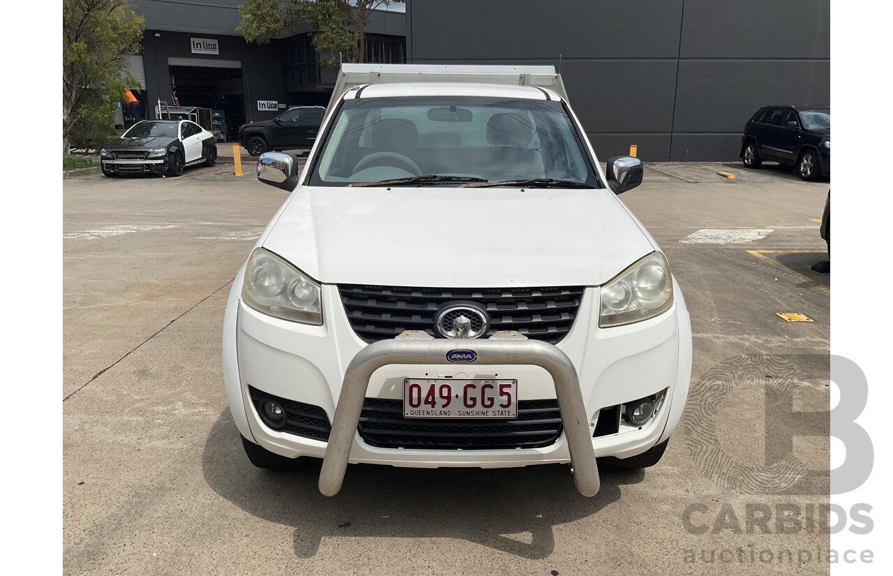 12/2011 Great Wall V240 (4x2) K2 C/Chas Solid White 2.4L