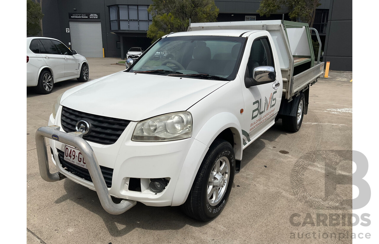 12/2011 Great Wall V240 (4x2) K2 C/Chas Solid White 2.4L