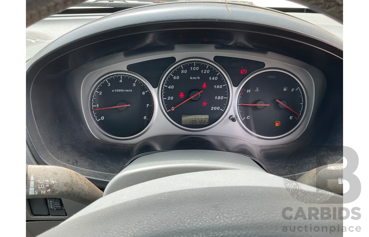 12/2011 Great Wall V240 (4x2) K2 C/Chas Solid White 2.4L