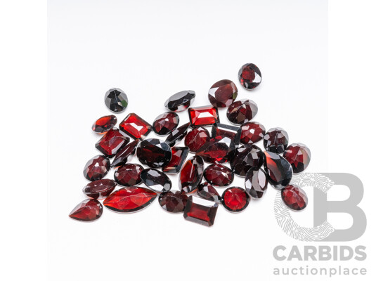 100cts Natural Garnet Parcel – Bulk Gemstone Lot