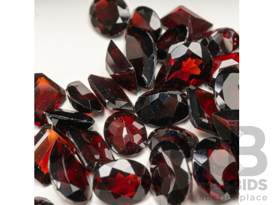 100 Carat Natural Garnet Parcel – Bulk Gemstone Lot