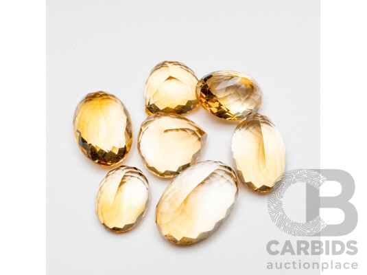150 Carat Natural Citrines – Bulk Gemstone Lot