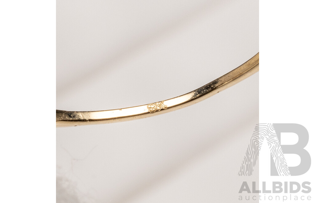 9ct Yellow Gold Natural Ruby Ring with Valuation - Size L.5