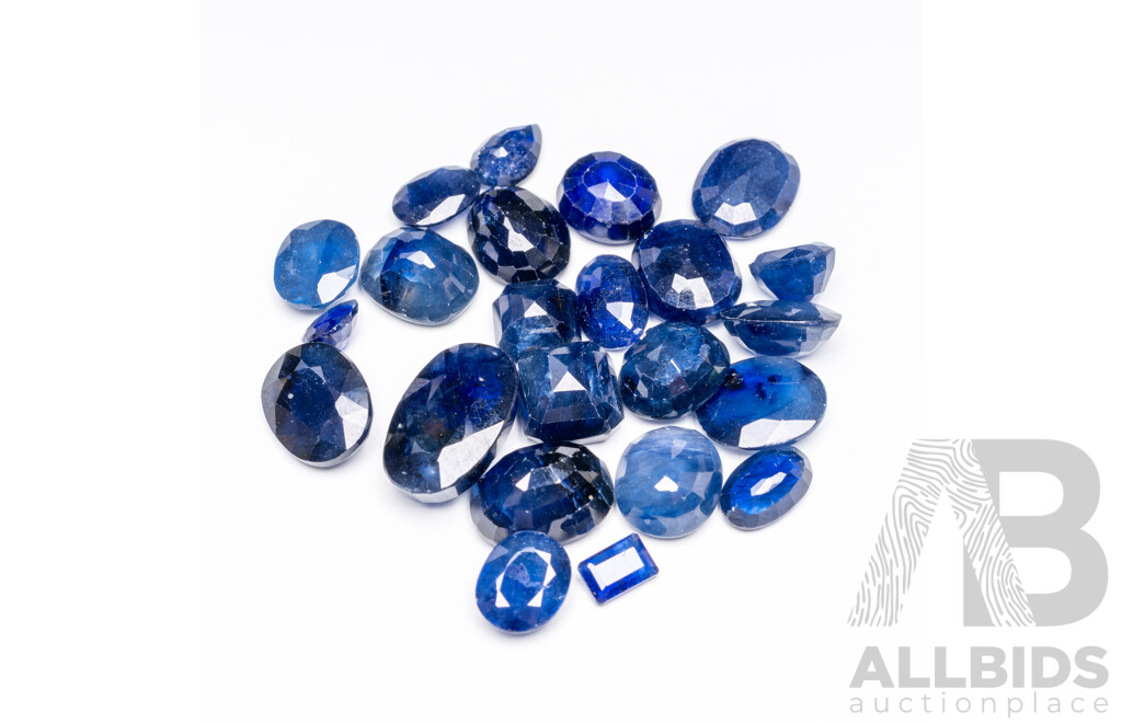 100cts of Natural Sapphire Parcel – Bulk Gemstone Lot