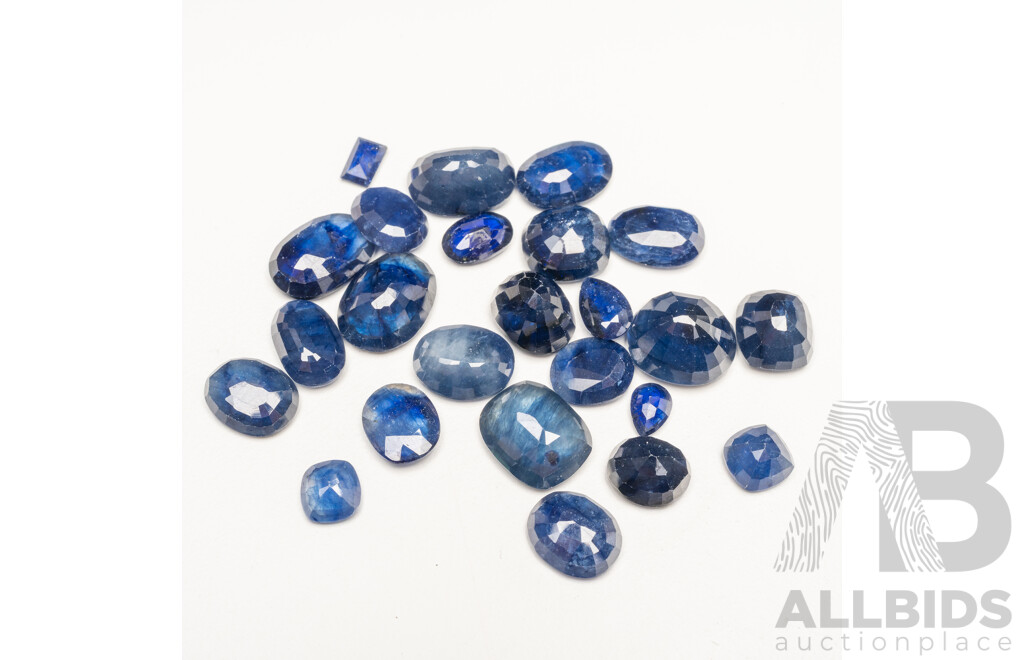 100 Carat Natural Sapphire Parcel – Bulk Gemstone Lot