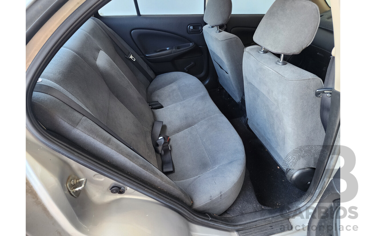 7/2005 Nissan Pulsar ST N16 MY04 4d Sedan Silver 1.8L