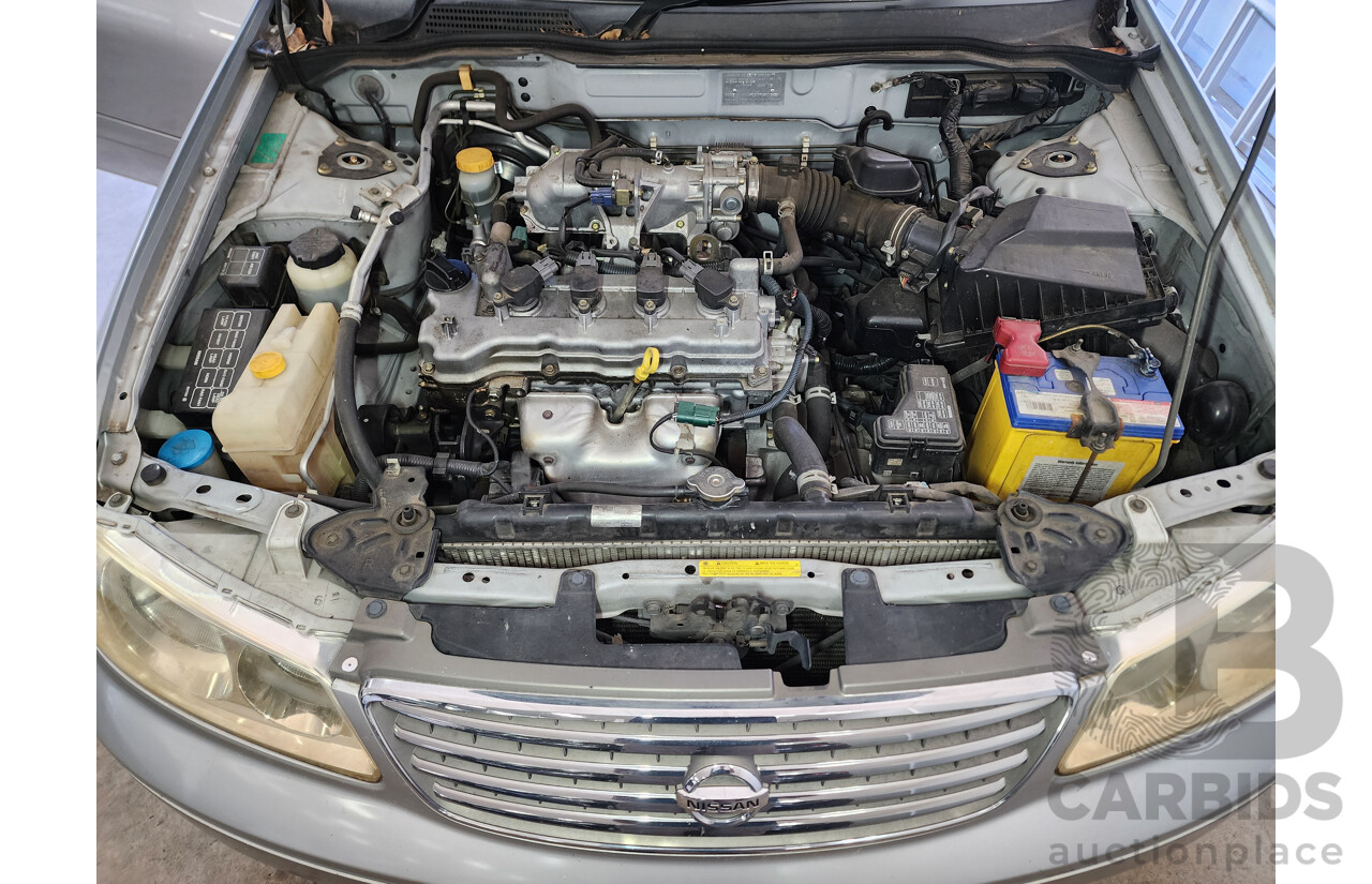 7/2005 Nissan Pulsar ST N16 MY04 4d Sedan Silver 1.8L