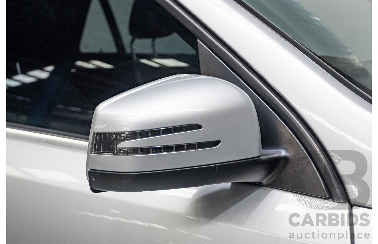 6/2015 Mercedes-Benz ML 350CDI Bluetec (4x4) 166 MY14 4d Wagon Iridium Silver Metallic Turbo Diesel V6 3.0L