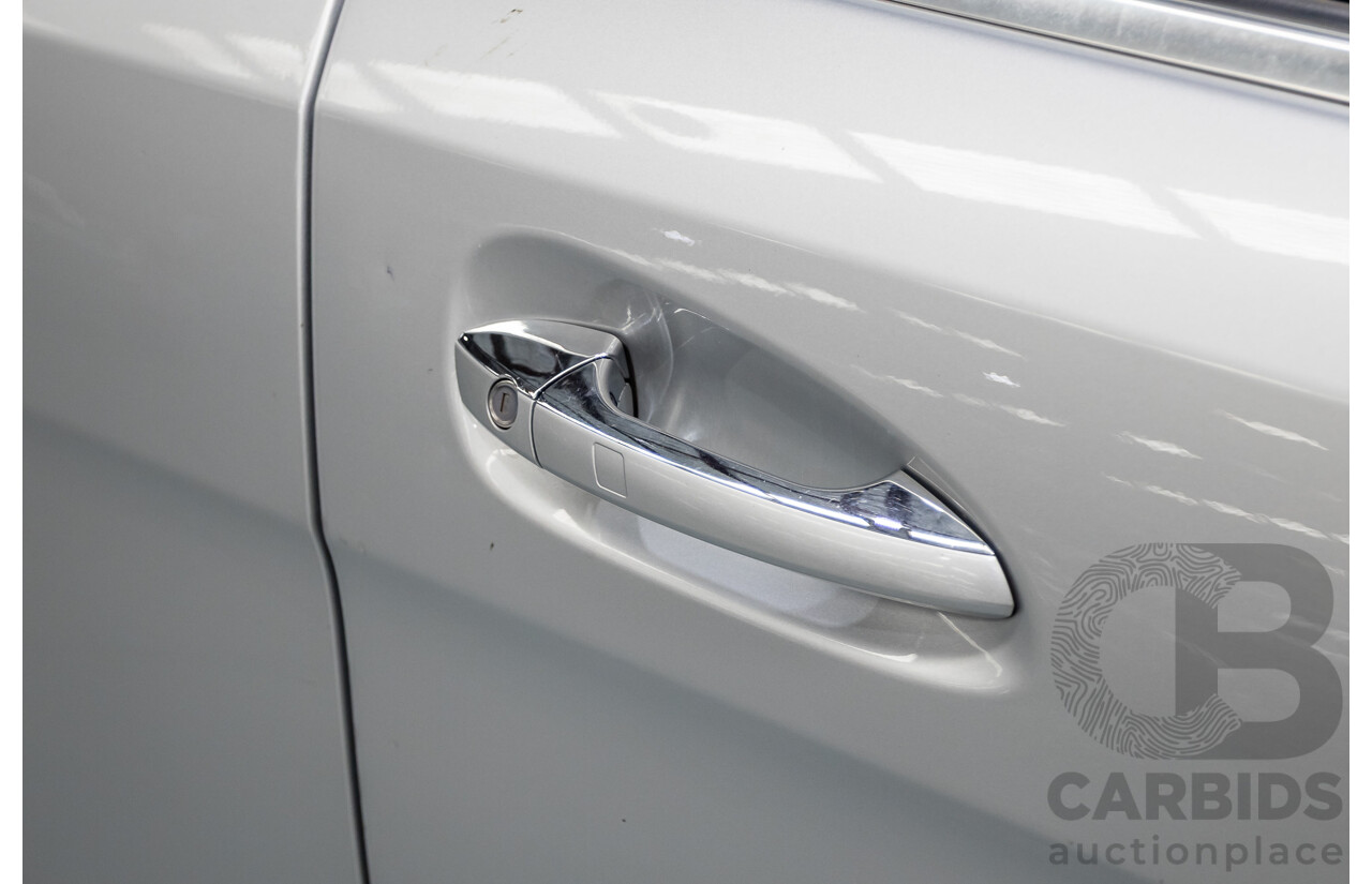 6/2015 Mercedes-Benz ML 350CDI Bluetec (4x4) 166 MY14 4d Wagon Iridium Silver Metallic Turbo Diesel V6 3.0L
