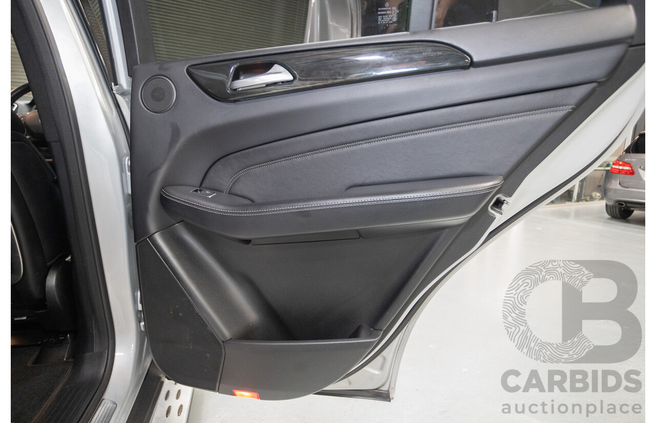 6/2015 Mercedes-Benz ML 350CDI Bluetec (4x4) 166 MY14 4d Wagon Iridium Silver Metallic Turbo Diesel V6 3.0L