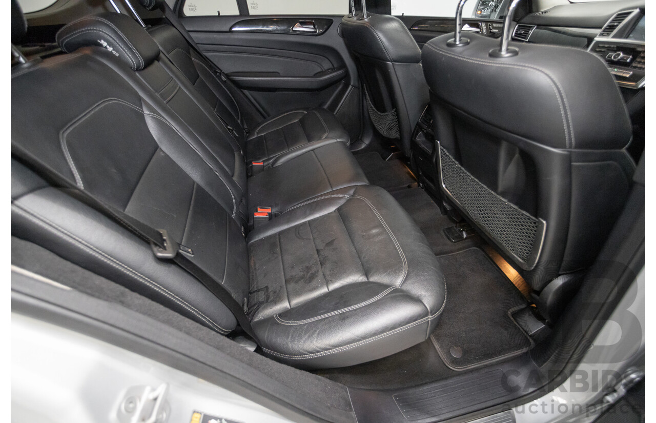6/2015 Mercedes-Benz ML 350CDI Bluetec (4x4) 166 MY14 4d Wagon Iridium Silver Metallic Turbo Diesel V6 3.0L