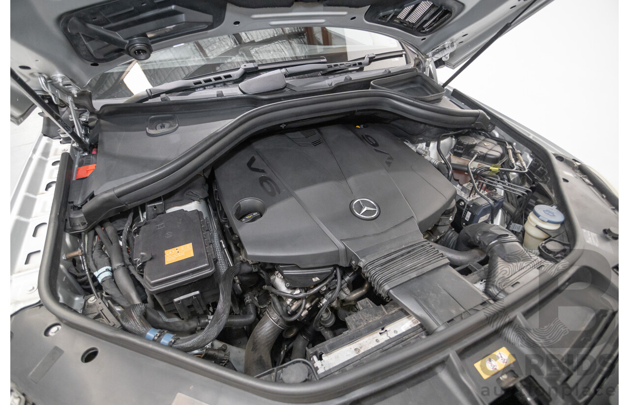 6/2015 Mercedes-Benz ML 350CDI Bluetec (4x4) 166 MY14 4d Wagon Iridium Silver Metallic Turbo Diesel V6 3.0L
