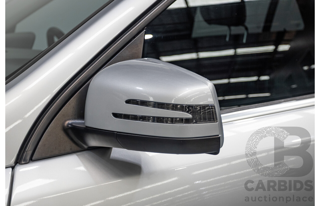6/2015 Mercedes-Benz ML 350CDI Bluetec (4x4) 166 MY14 4d Wagon Iridium Silver Metallic Turbo Diesel V6 3.0L