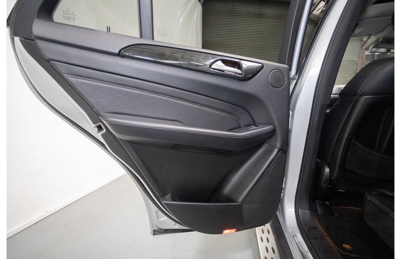 6/2015 Mercedes-Benz ML 350CDI Bluetec (4x4) 166 MY14 4d Wagon Iridium Silver Metallic Turbo Diesel V6 3.0L