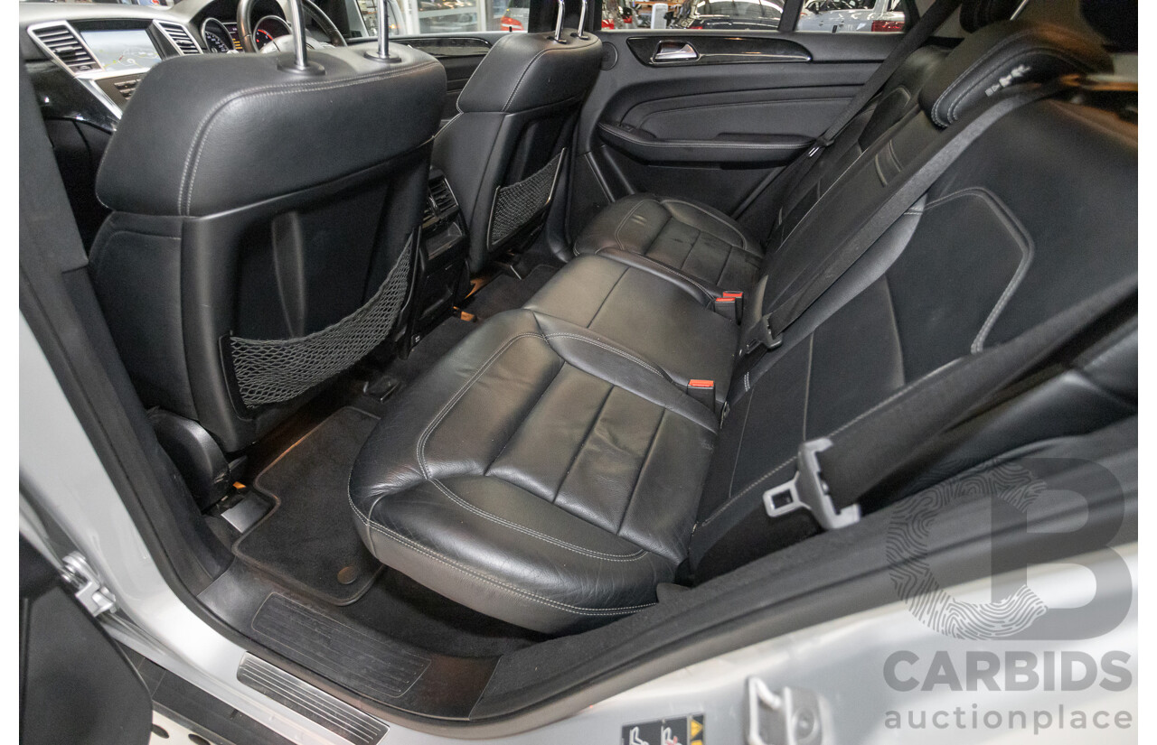 6/2015 Mercedes-Benz ML 350CDI Bluetec (4x4) 166 MY14 4d Wagon Iridium Silver Metallic Turbo Diesel V6 3.0L