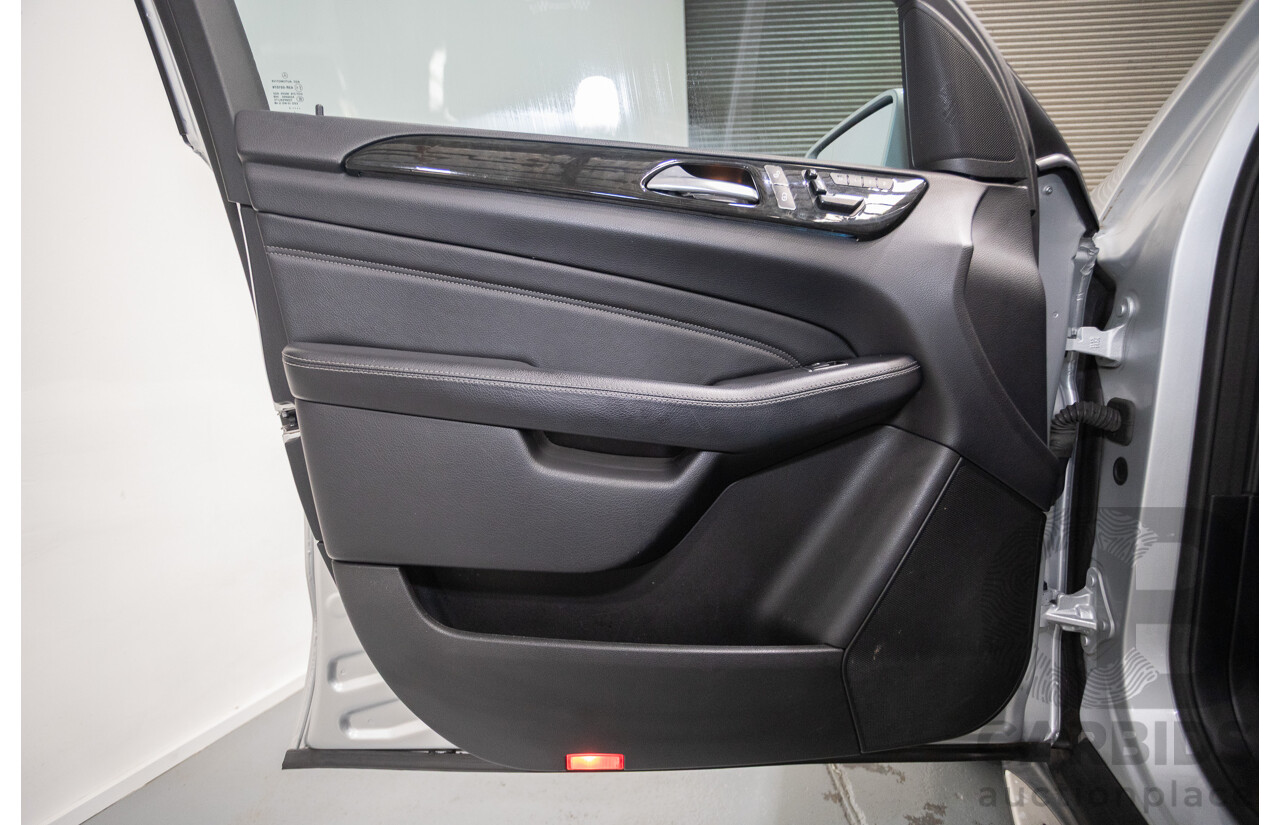 6/2015 Mercedes-Benz ML 350CDI Bluetec (4x4) 166 MY14 4d Wagon Iridium Silver Metallic Turbo Diesel V6 3.0L