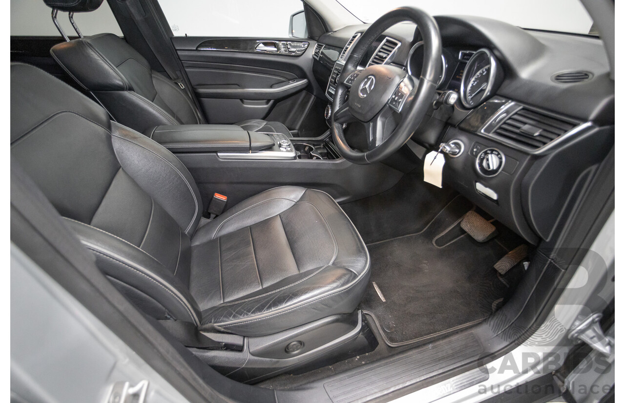 6/2015 Mercedes-Benz ML 350CDI Bluetec (4x4) 166 MY14 4d Wagon Iridium Silver Metallic Turbo Diesel V6 3.0L