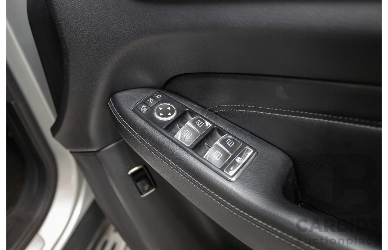 6/2015 Mercedes-Benz ML 350CDI Bluetec (4x4) 166 MY14 4d Wagon Iridium Silver Metallic Turbo Diesel V6 3.0L