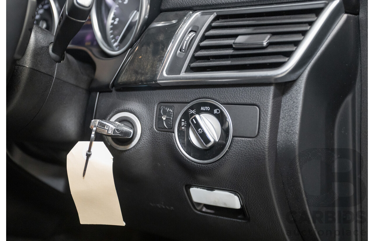 6/2015 Mercedes-Benz ML 350CDI Bluetec (4x4) 166 MY14 4d Wagon Iridium Silver Metallic Turbo Diesel V6 3.0L