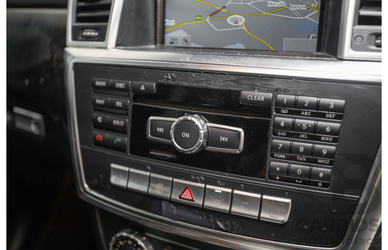 6/2015 Mercedes-Benz ML 350CDI Bluetec (4x4) 166 MY14 4d Wagon Iridium Silver Metallic Turbo Diesel V6 3.0L