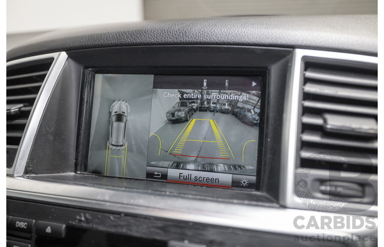 6/2015 Mercedes-Benz ML 350CDI Bluetec (4x4) 166 MY14 4d Wagon Iridium Silver Metallic Turbo Diesel V6 3.0L