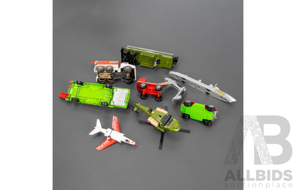 Collection of Vintage Matchbox Super Kings, Battle Kings, Speed Kings and Sea Kings