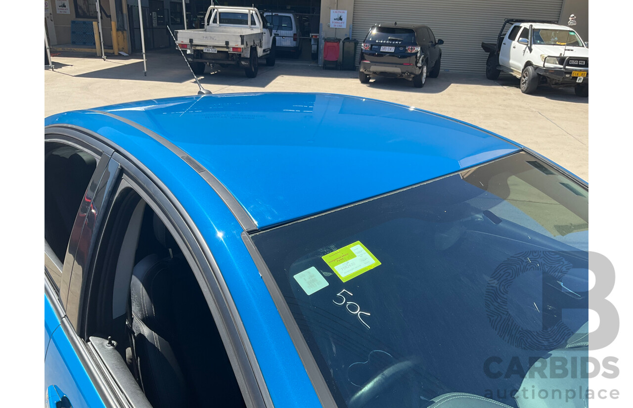 10/2014 Holden Commodore SV6 VF MY15 4d Sedan Perfect Blue V6 3.6L