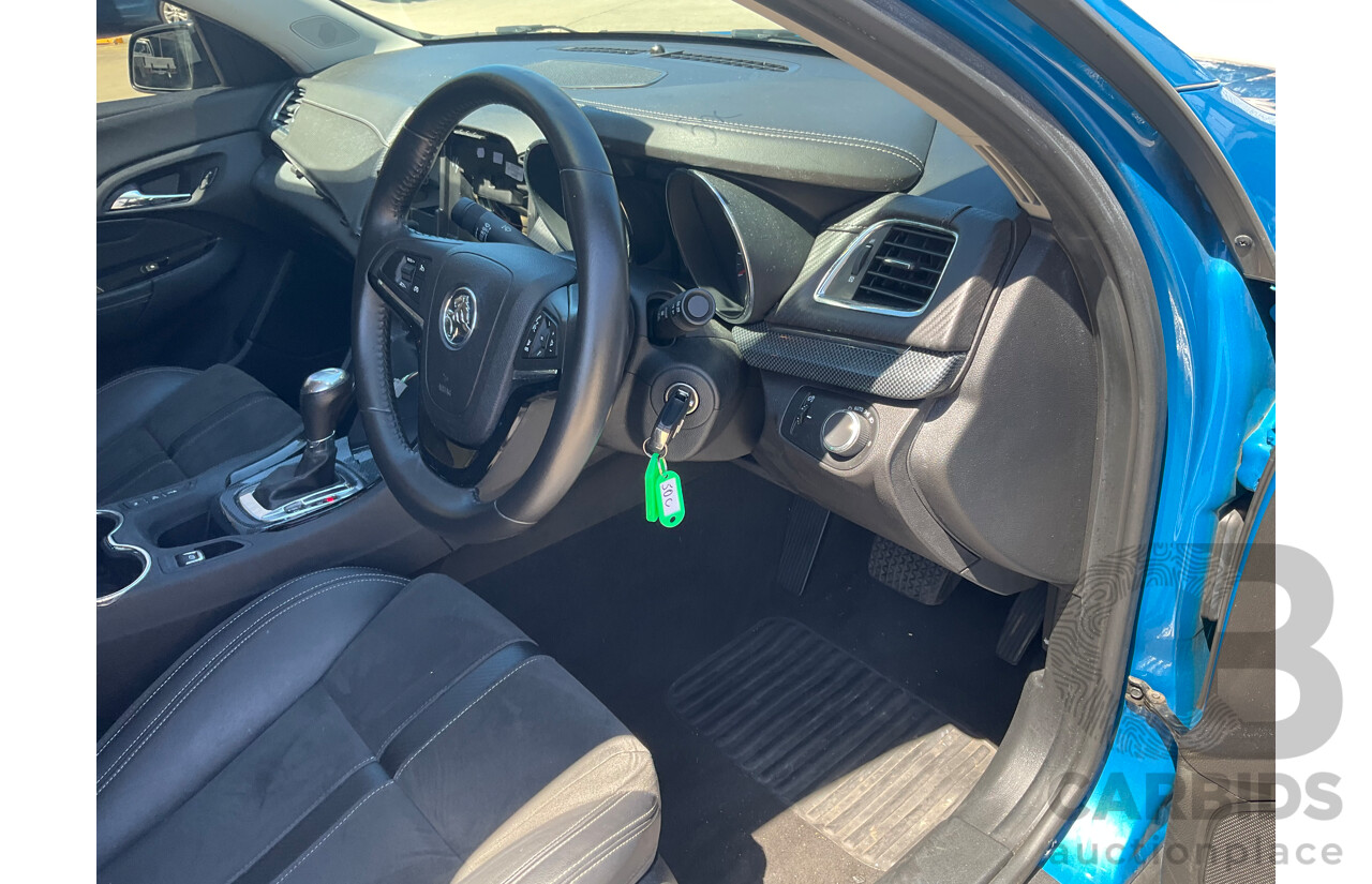 10/2014 Holden Commodore SV6 VF MY15 4d Sedan Perfect Blue V6 3.6L