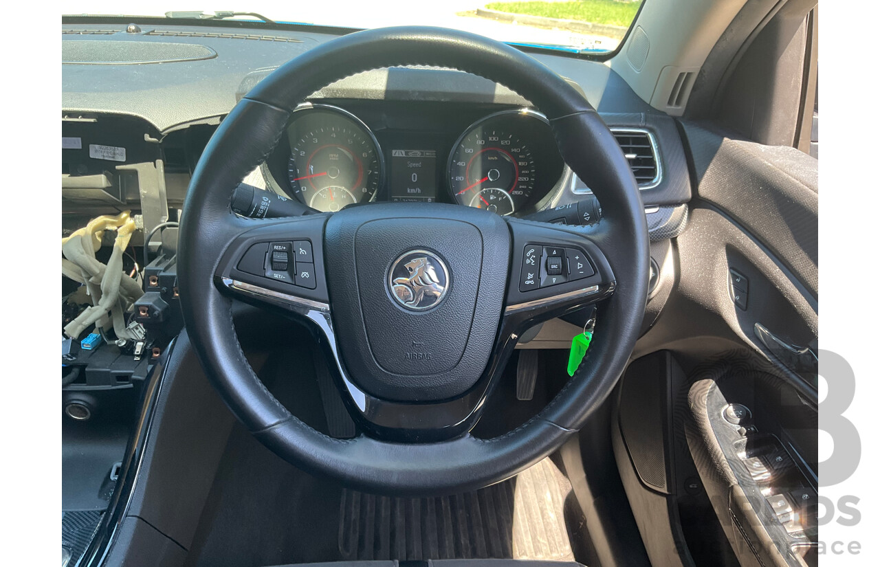 10/2014 Holden Commodore SV6 VF MY15 4d Sedan Perfect Blue V6 3.6L